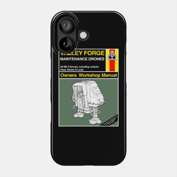 70s Sci Fi Movie Robot Blueprint Graphic Shockproof Phone Case for iPhone 11-17