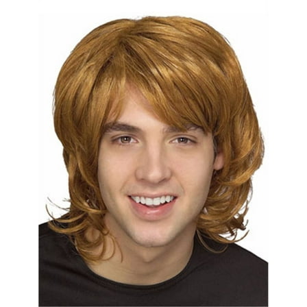 70s Shag Wig Blonde Generic One Size Male Adult Fancy Dress Party Book Week Halloween
