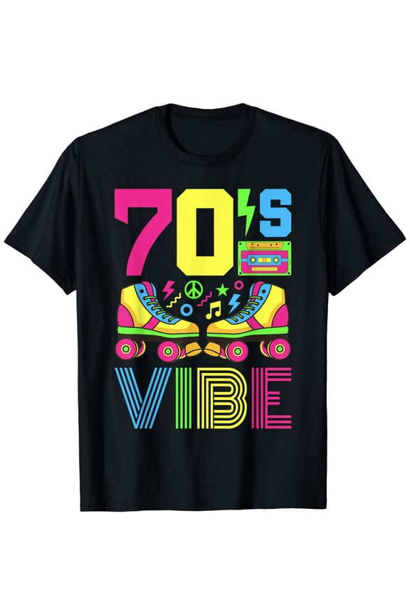 70s Vibe 1970s Fashion Theme Party Outfit Seventies Costume T-Shirt