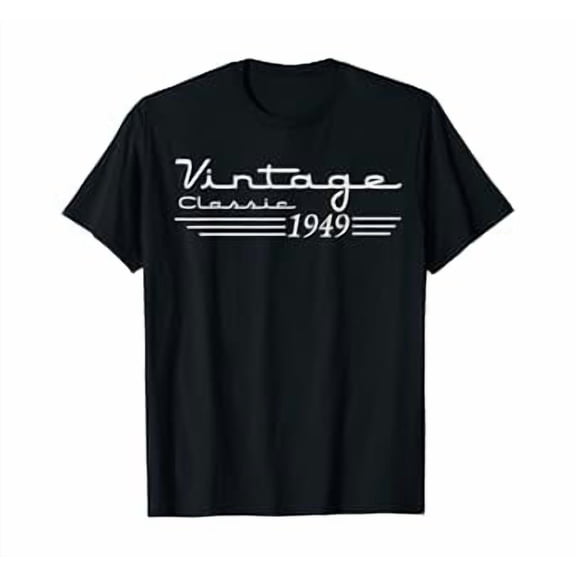 70th Birthday 70 Years Old 70th Vintage Retro 1949 Birthday T-Shirt