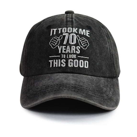 70th Birthday Gift Baseball Cap Vintage Washed Embroidered 1956 Retro Dad Hat for Men and Women