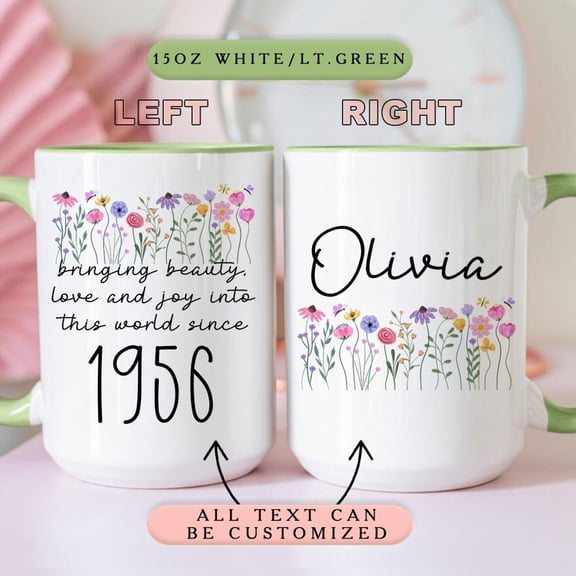 70th Birthday Gift Personalized Birthday Mug Custom Seventy Birthday Gift 70th Birthday Mu
