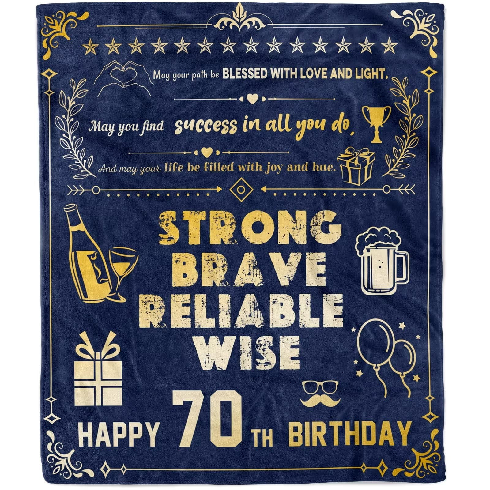 30th 40th 50th 60th 70th Birthday Apron Gift For Men & Women - Kitchen Chef Apron With Pockets - View #14
