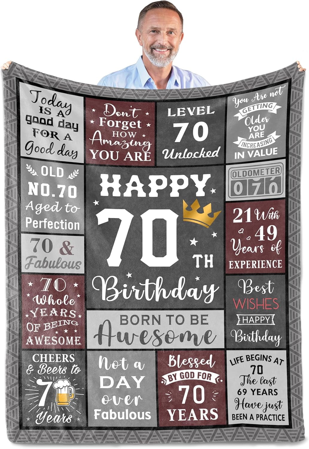 70th Birthday Gifts for Men, Best Birthday Gifts For70 Year Old Man ...