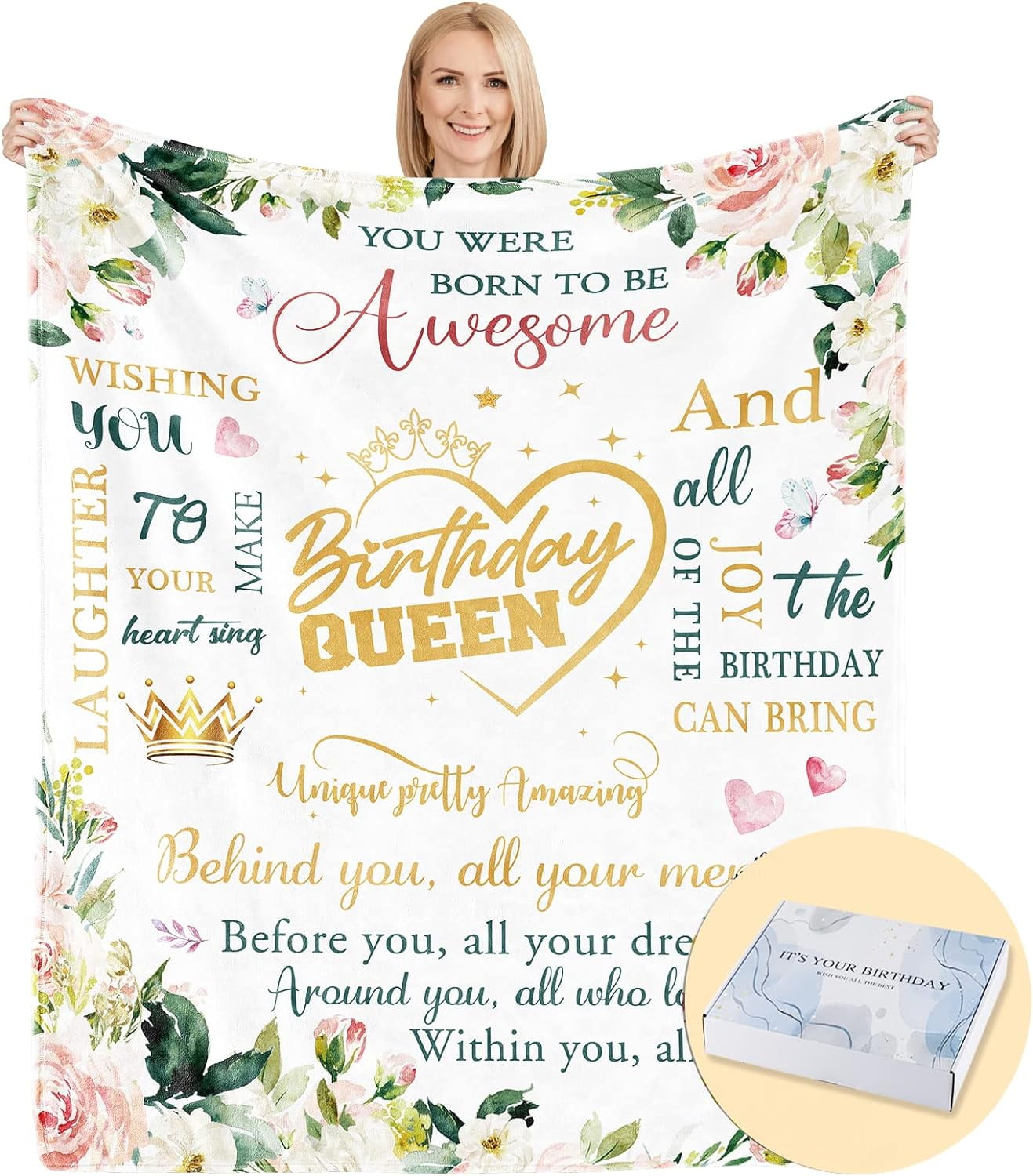 70th Birthday Wine Gift Bag - 1954 Vintage Themed Burlap Bag For Anniversary, Parents, Mom, Dad