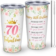 70th Birthday Gifts for Women, 70 Year Old Birthday Gifts for Women, 1954 Birthday Gifts for Women, Birthday Gifts for Women Turning 70, 70th Birthday Gifts for Mom Tumbler 20oz