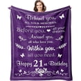 thumbnail image 1 of 70th Birthday Gifts for Women Men 70 Year Old Birthday Gifts 70 Year Blanket Gifts 70th Funny Gift Idea 70th Birthday Gift Ideas Gifts for 70 Year Old Female Male Women Men (70th, 50"x60"), 1 of 5