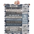 thumbnail image 1 of 70th Birthday Gifts for Women Men, 70th Birthday Throw Blankets 50x60 Inch 70th Birthday Gifts Ideal for Her Him, 1954 Bed Blanket Gift for Parents Husband Wife, 1 of 5