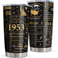 thumbnail image 1 of 70th Birthday Gifts For Women Men, Back In 1953 20OZ Tumbler, 70 Year Old Birthday Gifts For Men Women, Mens 70th Birthday Gift Ideas, 70th Birthday Decorations Men Women Travel Cup 1pc, 1 of 6