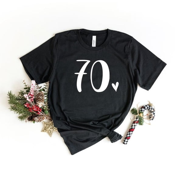 70th Birthday Heart S1Hirt B1Orn in 1950 Bella C1Anvas T1EE