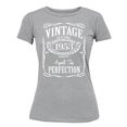 thumbnail image 1 of 70th Birthday VINTAGE 1953 Women's T-shirt, 3XL, H. Grey, 1 of 3