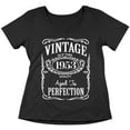 thumbnail image 1 of 70th Birthday VINTAGE 1953 Women's V-neck, 2XL, Black, 1 of 3