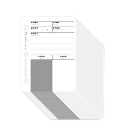 70x Model Paint Paper Background Color Test Card Recording for Cardboard Masking