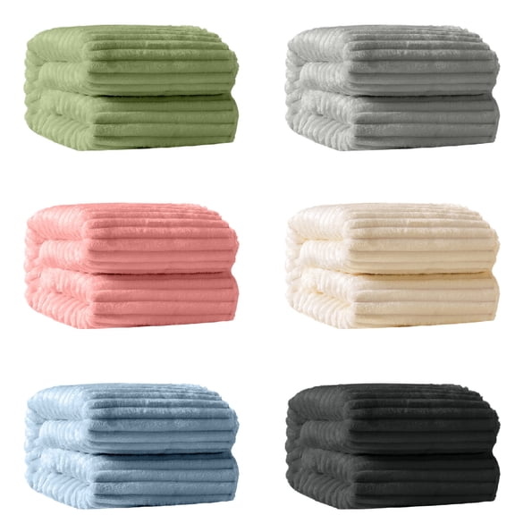 70x100cm Ribbed Throw Thick Blanket Soft Warm Cozy All Season Comfort For Couch Bed Sofa And Indoor Outdoor Use Random Shipp Ing (6 Styles) Sweater Throw Blanket Fuzzy Lap Blanket Fuzzy Blanket Twin