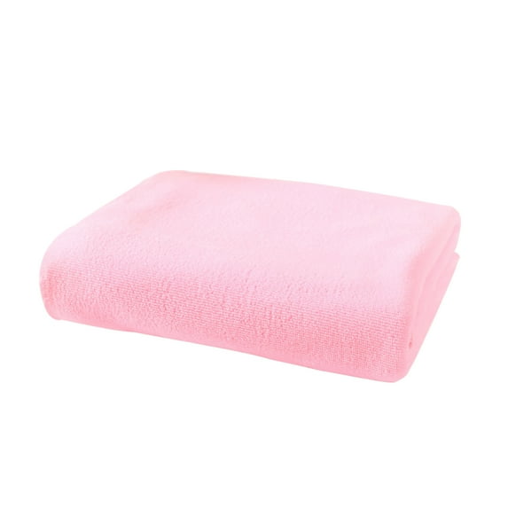 70x140CM Microfiber Towels Large Quick Dry Bath Towel for Spa Beach Swimming Camping (Pink)