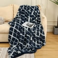 thumbnail image 1 of 70x50cm Soft Flannel Fleece Throw Blanket | Double Layer Lint Sofa Blanket | Multifunctional Small Blanket for Kids, Travel & Camping, 1 of 6