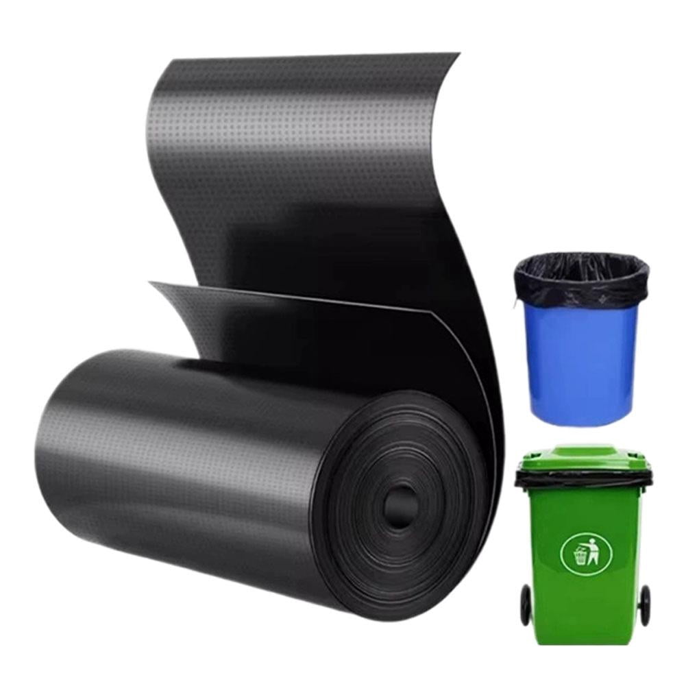 70x80cm Large Black Trash Bags (50 Count), Extra Thick Heavy-Duty ...