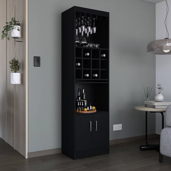 71.10in Tall, 13.30in Deep - Ample Storage for Drinks and Utensils - Primary Living Space - Keep Items Organized