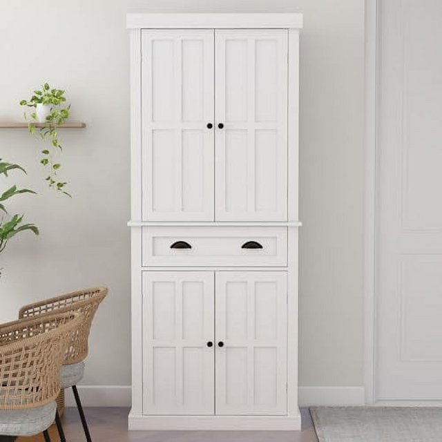 71" Pantry Kitchen Hutch Buffet Sideboard Oven Countertop