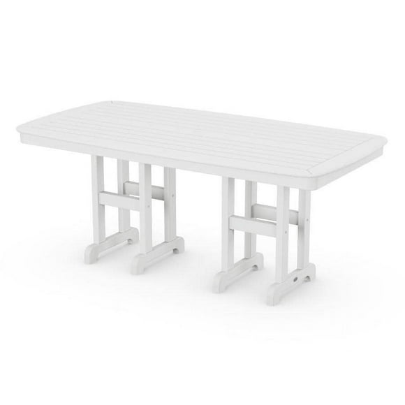 71.5 in. Eco friendly Dining Table in White