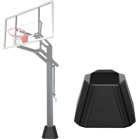 71" Basketball Pole Pads 4"x4" Basketball Base Padding, Flame-Retardant & Waterproof All-Weather Protection Hoop Padding Outdoor for Schools, Garages, Basement Pole Cover