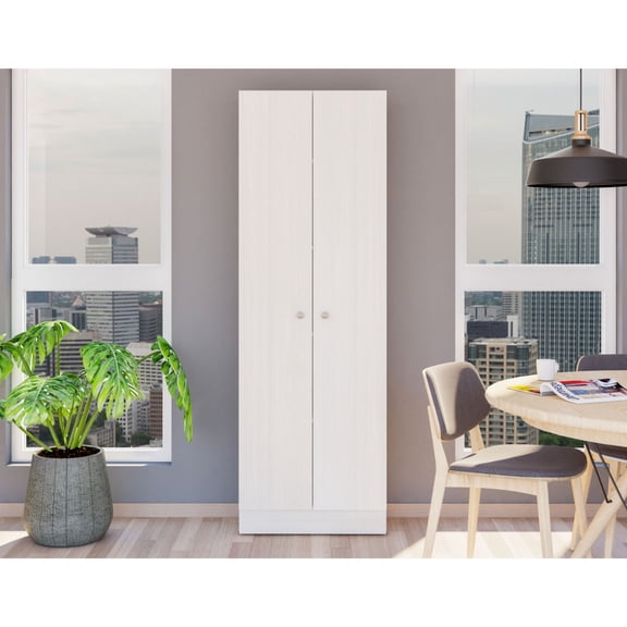 71" Cabinet with Ample Storage/ Perfect for Utility Room Organization