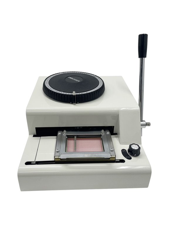 71 Characters Convex Embosser Manual PVC Mbossing Machine Card Imprinting Machine Code Printer