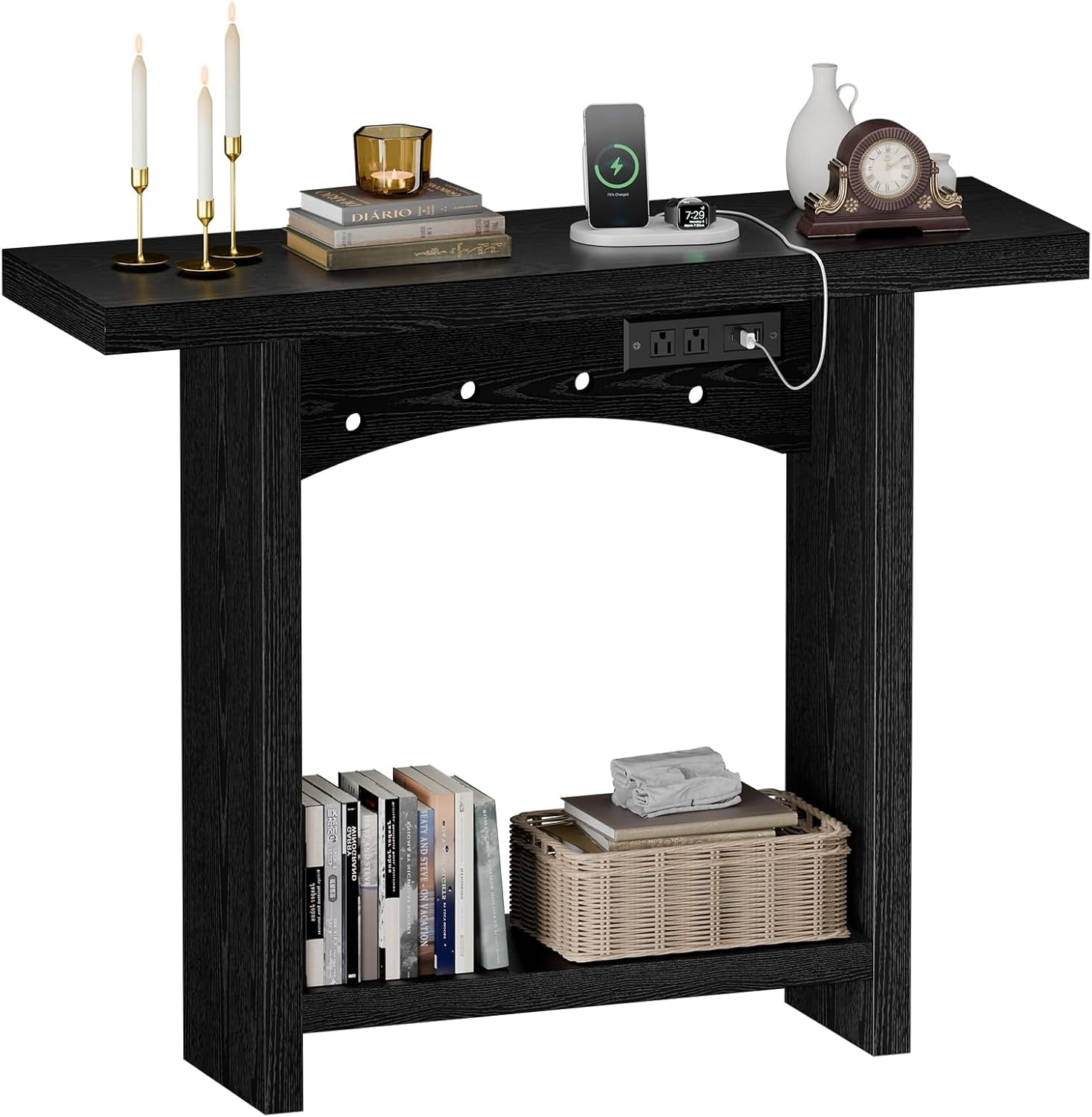Console Table Charging Stationnull