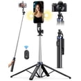thumbnail image 1 of FrSara 71" Extendable Phone Tripod & Selfie Stick - Portable Stand for iPhone/Android, Selfie/Video Recording/Vlog-, 1 of 8