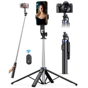 Frsara 71 Extendable Phone Tripod & Selfie Stick with Wireless Remote - Portable Stand for iPhone/Android, Selfie/Video Recording/Vlog