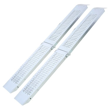 DNA Motoring A3 Steel Loading Ramp Arched for Hand Truck Bicycle ...