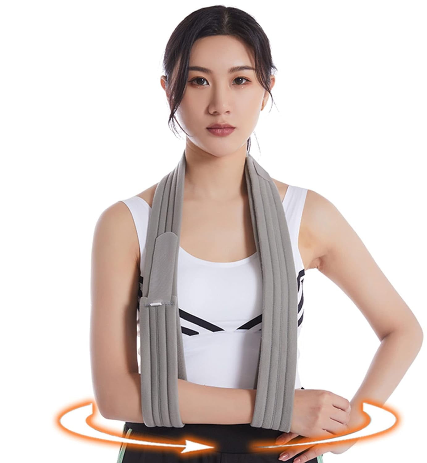 71 Inch 180 cm Shoulder Immobilizer Arm Sling, Adjustable Lightweight ...