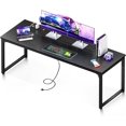 71 Inch Computer Desk with USB Ports Large Office Desk Long Study
