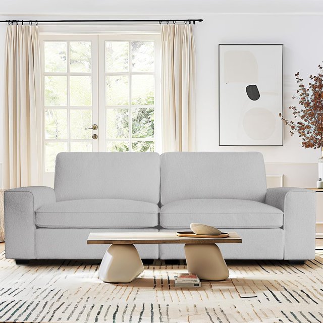 71" Loveseat Sofa, 2 Seater Small Modern Sofa for Living Room, Chenille