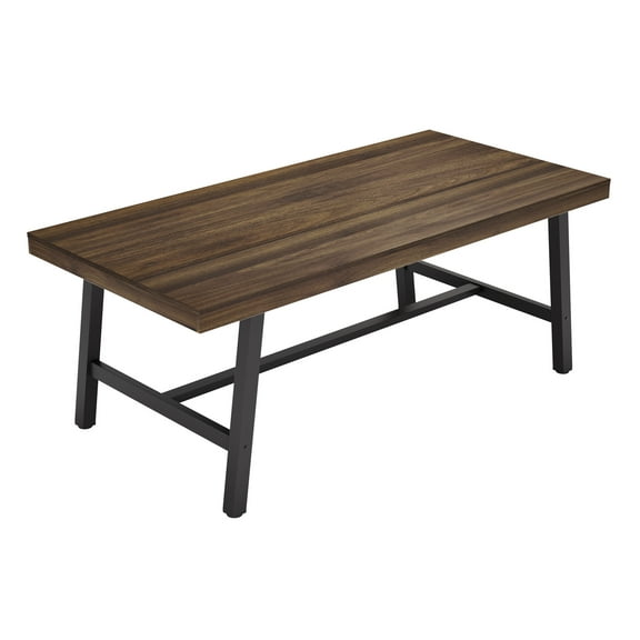 71" Modern Farmhouse Rectangular Dining Table - Adjustable Feet, Seats 6-10, Ideal for Kitchen/Dining/Living Room