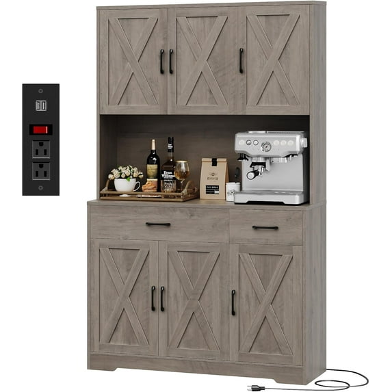 Illustration of Tall Kitchen Cabinet Organizers