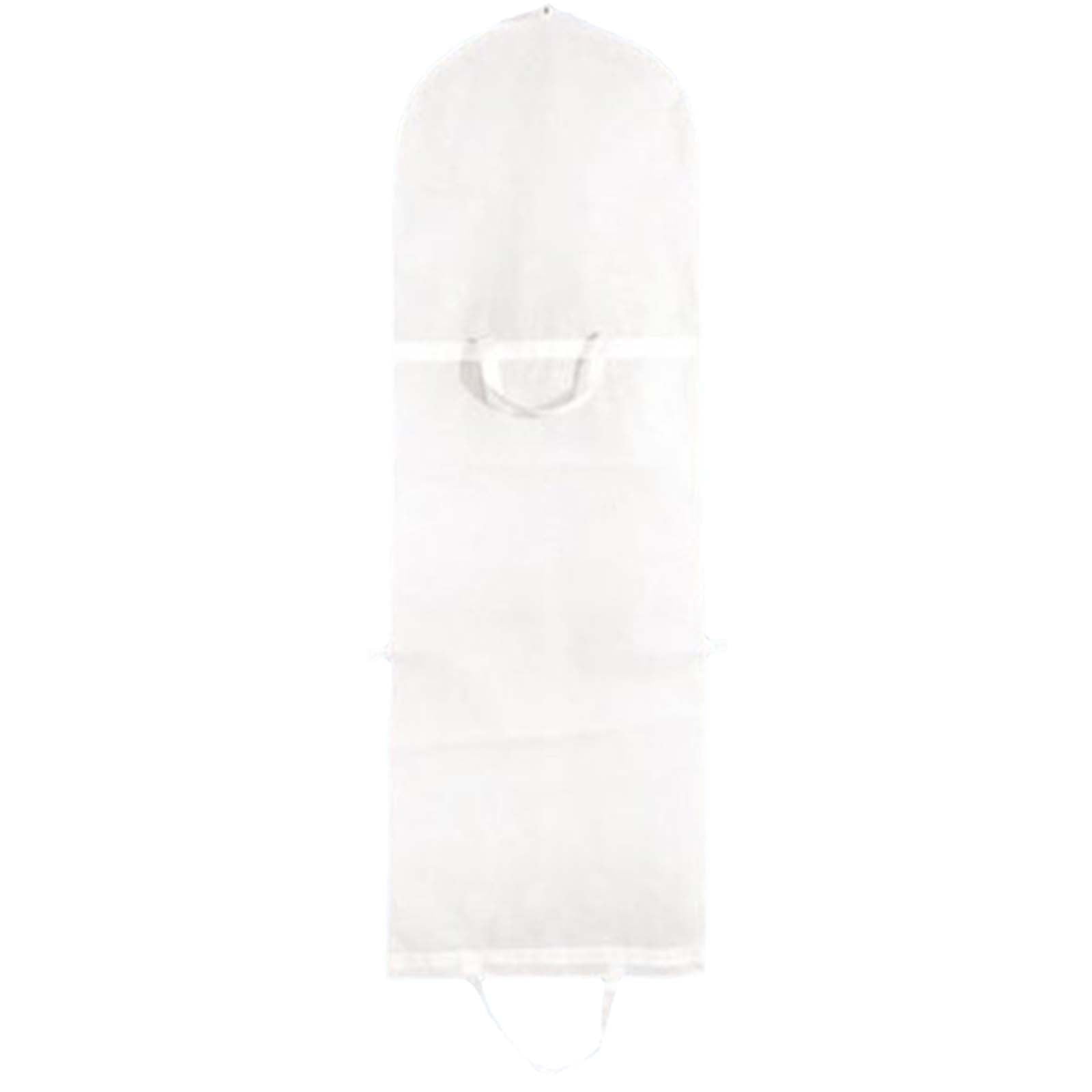 71" Wedding Garment Bags Gusseted Hanging Garment Bags for Hanging Clothes Dress Bags for Gowns Long Foldable Dress Cover Bag for Long Evening Dresses with Zipper