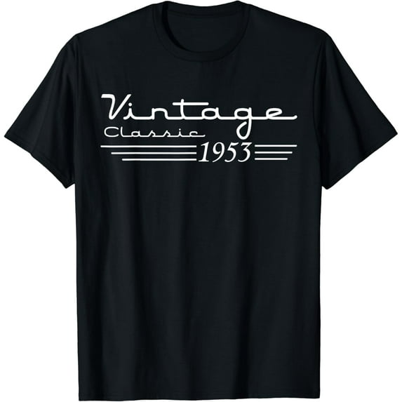 71 Year Old Gifts Vintage 1953 71th Men Women 71th Birthday T-Shirt