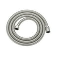 thumbnail image 1 of 71 in. (5.9 ft.) Stainless Steel Replacement Shower Hose For Hand Held Shower Heads with Brass Insert In Brushed Nickel, 1 of 6