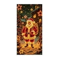 thumbnail image 1 of 71" x 35" Christmas Fluorescent Door Banner – Holiday Party Backdrop, Festive Wall Hanging, Christmas Decoration Cloth with Adhesive Tape for Indoor & Outdoor Seasonal Décor, 1 of 5