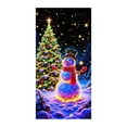 thumbnail image 1 of 71" x 35" Christmas Fluorescent Door Banner – Holiday Party Backdrop, Festive Wall Hanging, Christmas Decoration Cloth with Adhesive Tape for Indoor & Outdoor Seasonal Décor, 1 of 5