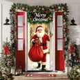 thumbnail image 1 of 71 x 35 Inch Christmas Door Cover Banner - Cebalnir Festive Holiday Decorations, Front Door Porch Yard Sign, Indoor Outdoor Xmas Photo Booth Props Winter Party Supplies, 1 of 6