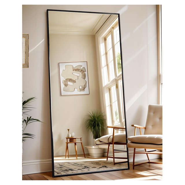 71"x32" Floor Mirror Full Length, Full Length Mirror with Stand