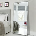 thumbnail image 1 of 71"x32" Silver Modern Full Length Mirror, 1 of 7