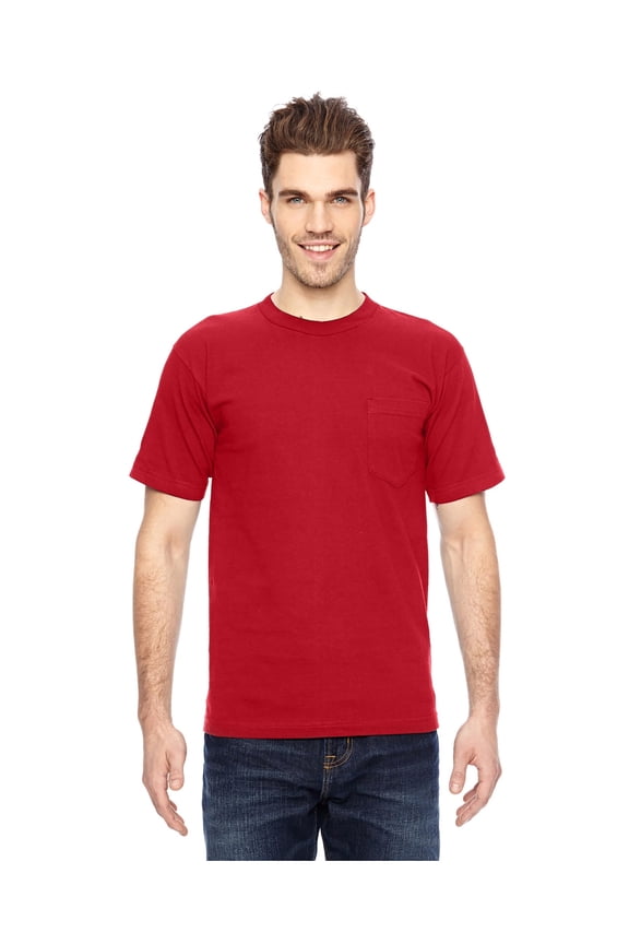 - USA-Made Pocket T-Shirt - 7100