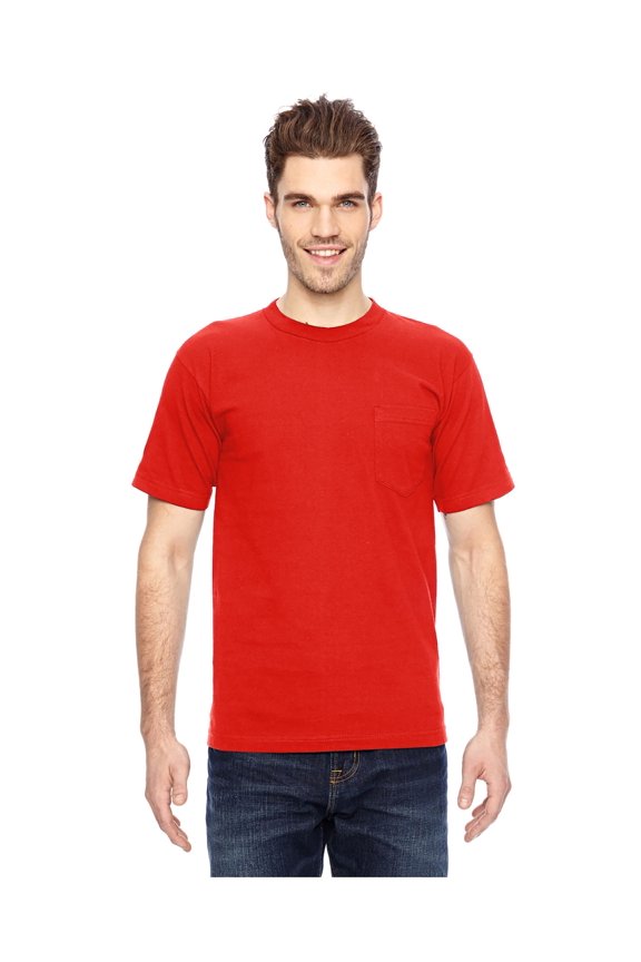 - USA-Made Pocket T-Shirt - 7100