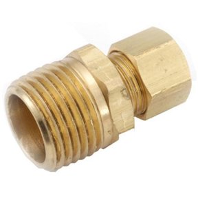 710068-0604 .38 x .25 in. Male Iron Pipe Thread Connector