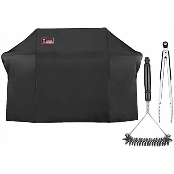 7109 Premium Grill Cover for Weber Summit 600-Series Gas Grills Including Grill Brush and Tongs$$Garden & Patio