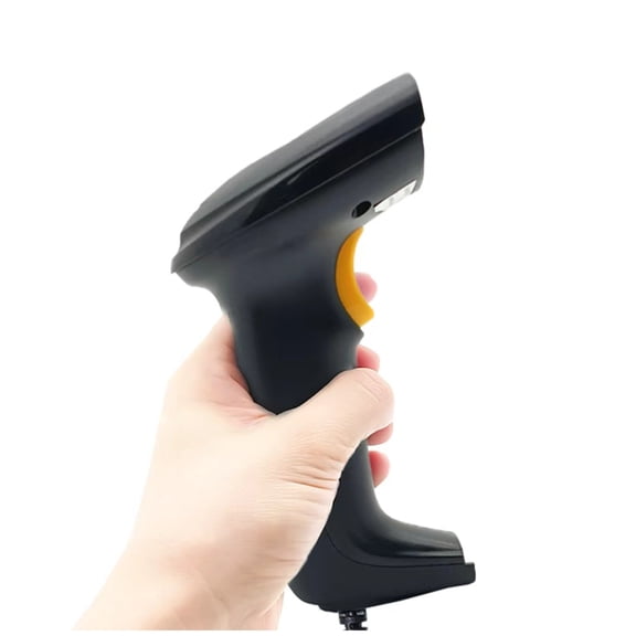 710D Wired 2D Barcode Scanner Handheld QR Code Reader - High Accuracy, Low Power for Supermarket, Retail & Warehouse (6.5 x 3.74 x 2.76 inches)