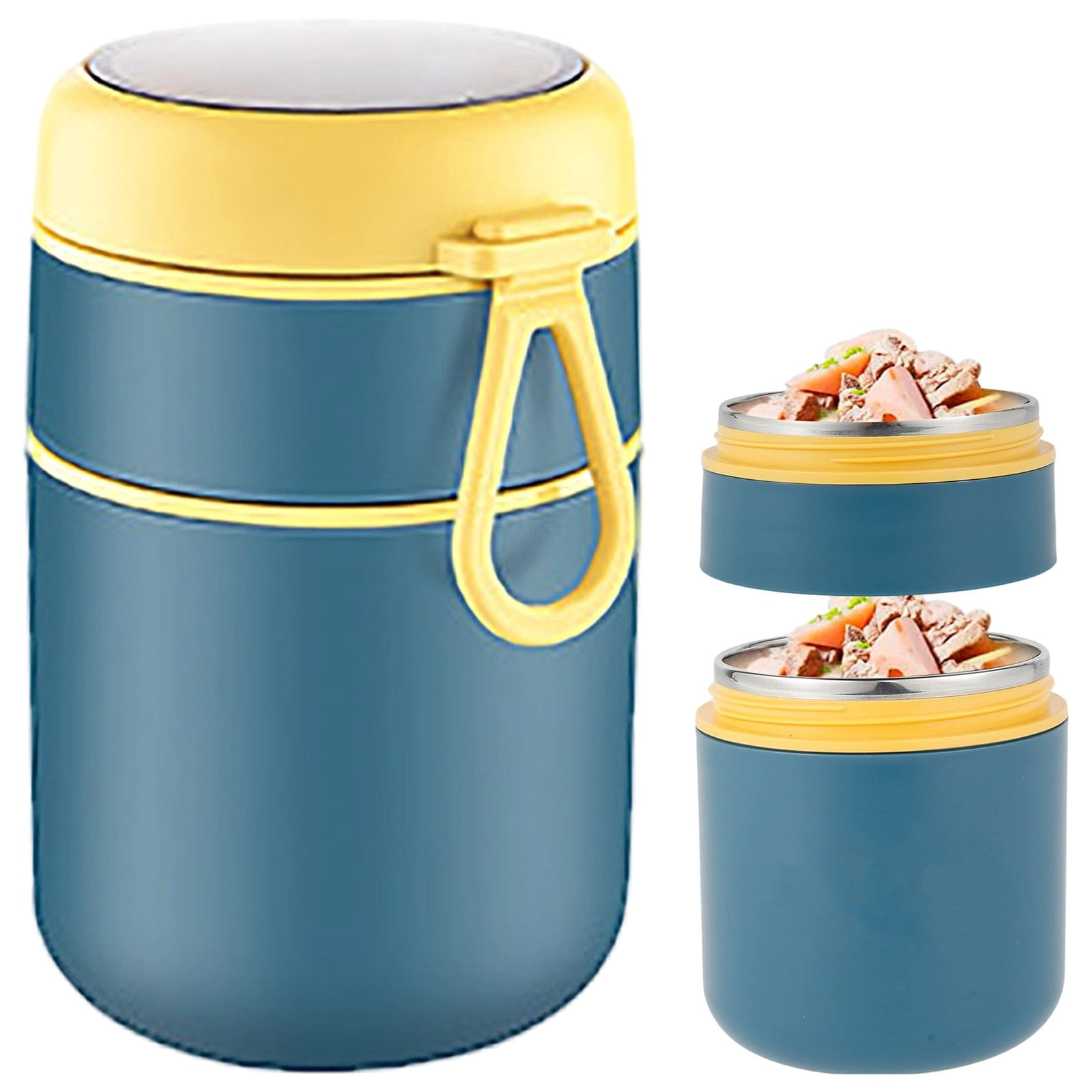 710ml Vacuum Insulated Soup Jar, Stainless Steel Food Container ...